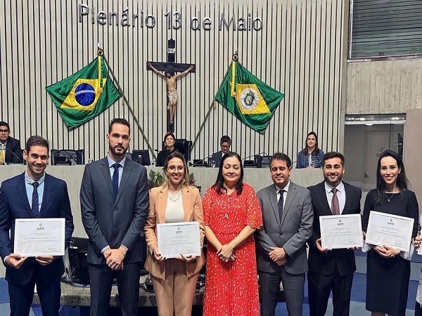 Controladoria do Aracati  recebe homenagem na Assembleia Legislativa do Ceará por seu desempenho