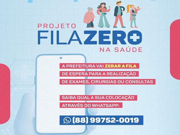 Projeto Fila Zero na Saúde do Aracati